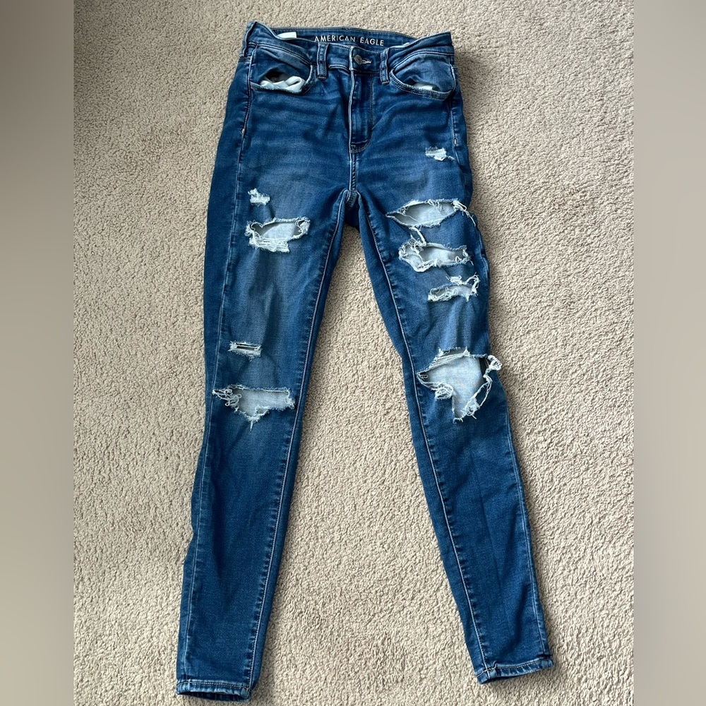 American Eagle Super Hi-Rise Jeggings
